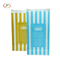 Flat Bottom clear window Candy Packaging bag